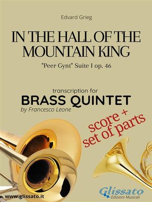 cover image of In the Hall of the Mountain King--Brass Quintet score & parts